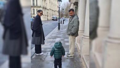 A Picture-Perfect Moment Featuring Sonam Kapoor, Anand Ahuja And Their Son Vayu