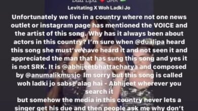 Abhijeet Is Furious (Once Again) For Not Being Credited In Woh Ladki Jo Sabse After Dua Lipa’s Mashup Performance: “It’s Not SRK…”