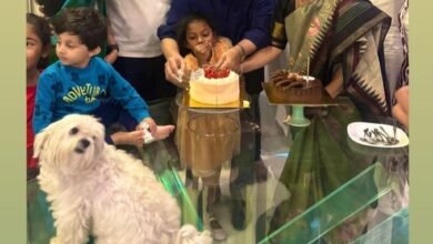 Inside Allu Arjun’s Father’s Birthday Celebrations Topped With A Pushpa-Themed Cake